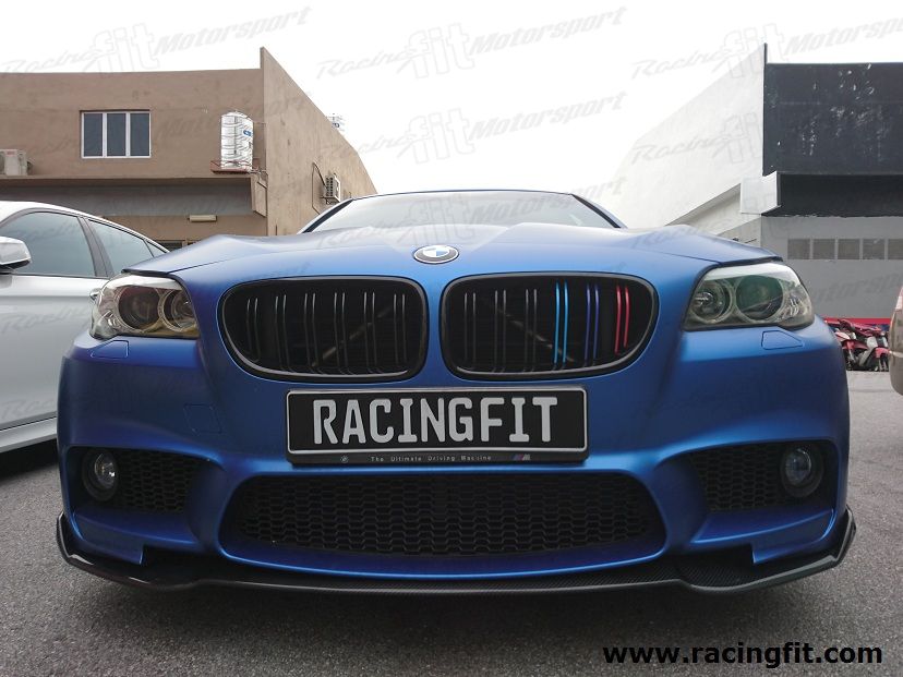 F10 5-Series Kelleners Style Front lip M Sport & M5 